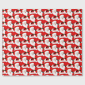 Santa Geschenkpapier (Flach)