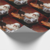 Santa Geschenkpapier (Ecke)