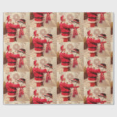 Santa Geschenkpapier (Flach)