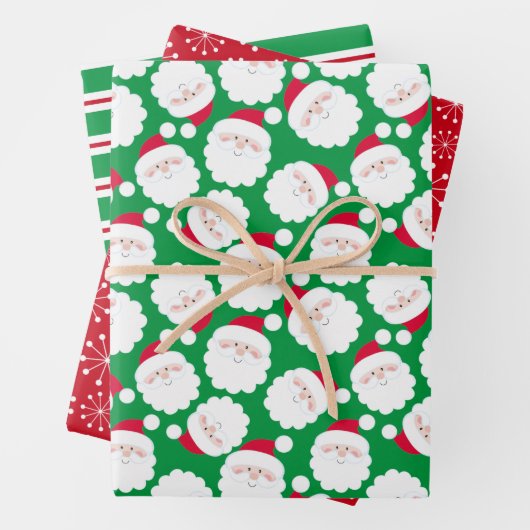 Santa Geschenkpapier Set (Beispiel)