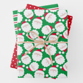 Santa Geschenkpapier Set (Beispiel)
