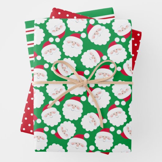 Santa Geschenkpapier Set (Beispiel)