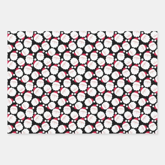 Santa Geschenkpapier Set (Vorderseite)