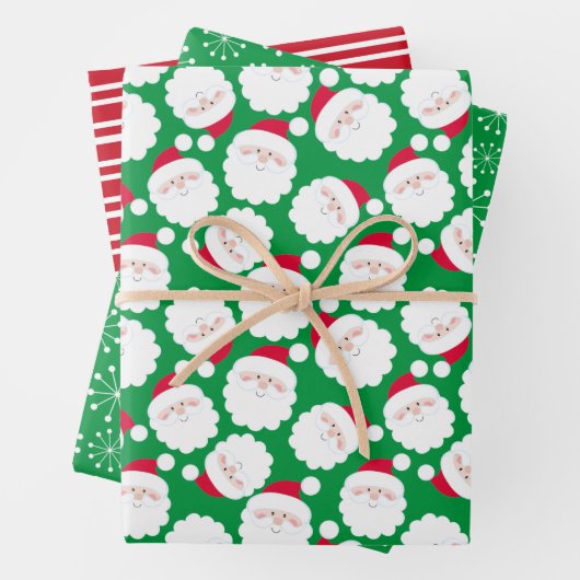 Santa Geschenkpapier Set (Beispiel)
