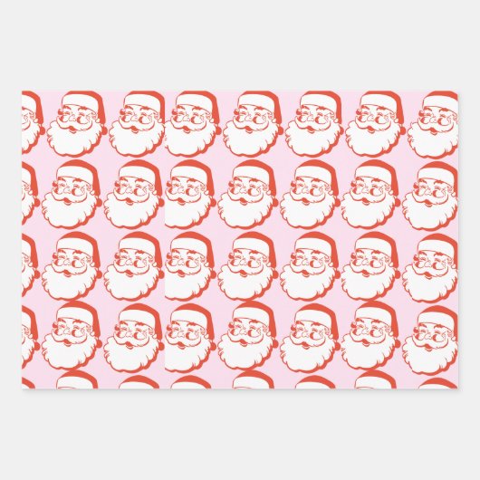Santa Geschenkpapier Set (Vorderseite)