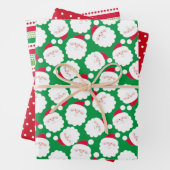 Santa Geschenkpapier Set (Beispiel)