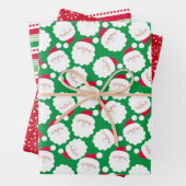 Santa Geschenkpapier Set (Beispiel)