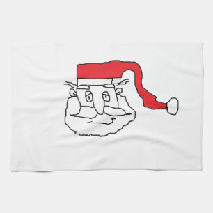 Santa Geschirrtuch