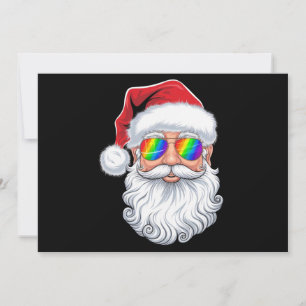 Santa Gesicht Gay Sonnenbrille Weihnachten Xmas LG