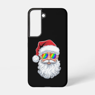Santa-Gesicht Schwule Sonnenbrille Weihnachten Xma Samsung Galaxy Hülle