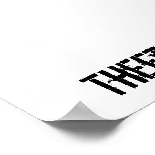 Santa Gewollt Poster (Ecke)