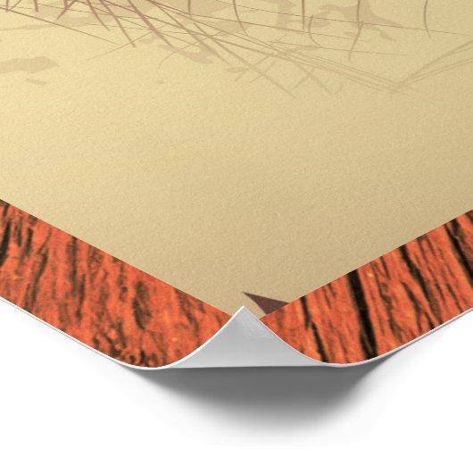 Santa Gewollt Poster (Ecke)