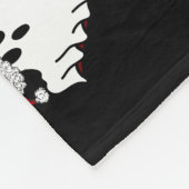 Santa Ghost Fleecedecke (Ecke)