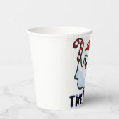 Santa Ghost Paper Cup Pappbecher (Rechts)