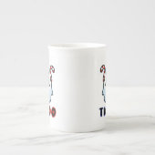 Santa Ghost Paper Cup Porzellantasse (Vorderseite)