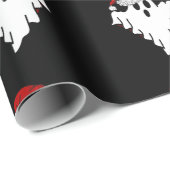 Santa Ghosts Geschenkpapier (Rolleneckpunkt)