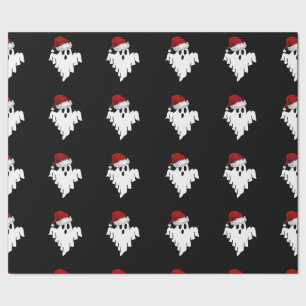 Santa Ghosts Geschenkpapier