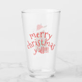 Santa Gift Gift Armadillo Texas Glas (Rückseite)