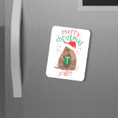 Santa Gift Gift Armadillo Texas Magnet