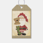 Santa Gift Tag Geschenkanhänger (Vorderseite)