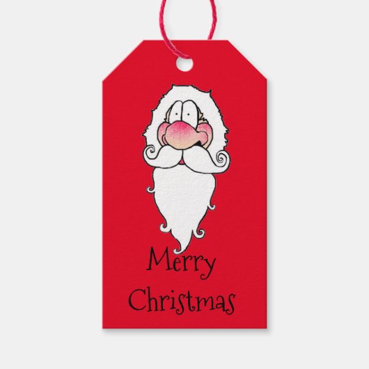 Santa Gift Tags Geschenkanhänger (Vorderseite)