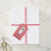 Santa Gift Tags Geschenkanhänger (Mit Garn)