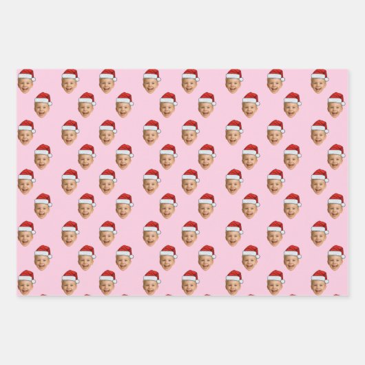Santa Gift Wrap Geschenkpapier Set (Vorderseite 2)