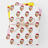 Santa Gift Wrap Geschenkpapier Set (Beispiel)