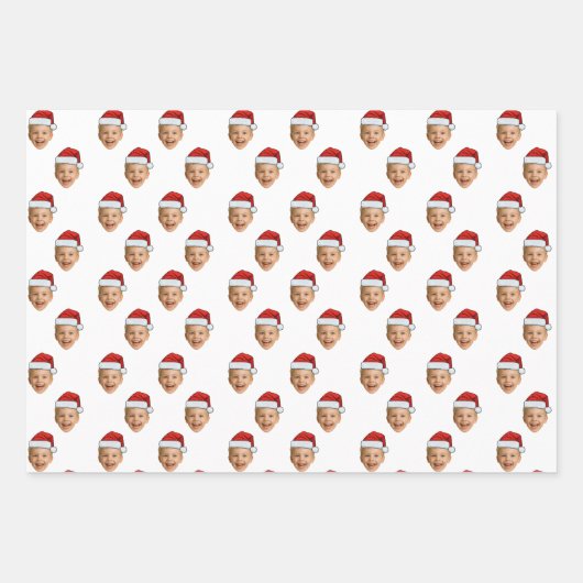 Santa Gift Wrap Geschenkpapier Set (Vorderseite)