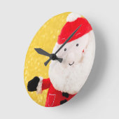 SANTA & GIFTS RUNDE WANDUHR (Winkel)