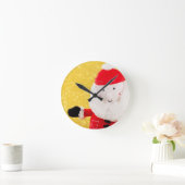 SANTA & GIFTS RUNDE WANDUHR (Zuhause)