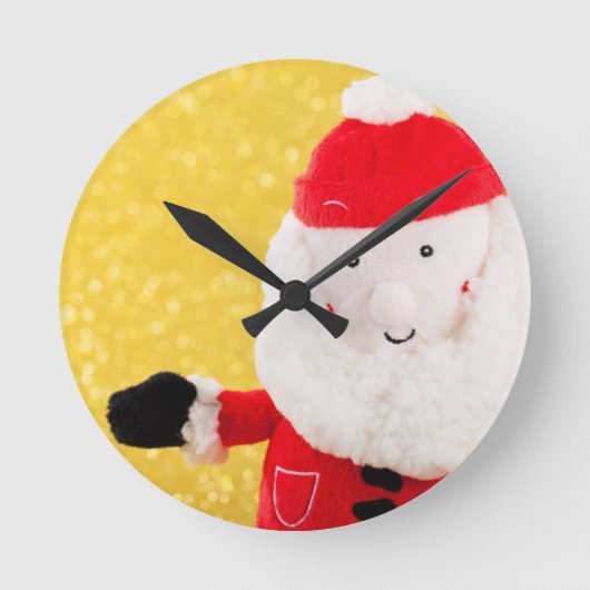 SANTA & GIFTS RUNDE WANDUHR (Vorderseite)