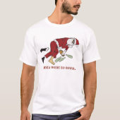 Santa ging nach Town T - Shirt (Vorderseite)