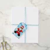 Santa Gingerbread Man Geschenkanhänger (Mit Garn)