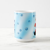 Santa Gingerbread Man Kaffeetasse (Mittel)