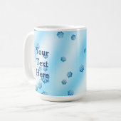 Santa Gingerbread Man Kaffeetasse (Vorderseite Links)