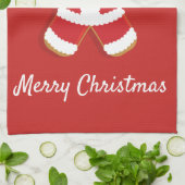 Santa Gingerbread Man | Küchentücher (Gefaltet)