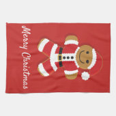 Santa Gingerbread Man | Küchentücher (Horizontal)