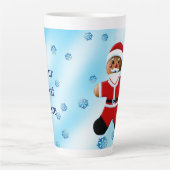 Santa Gingerbread Man Milchtasse (Vorderseite)