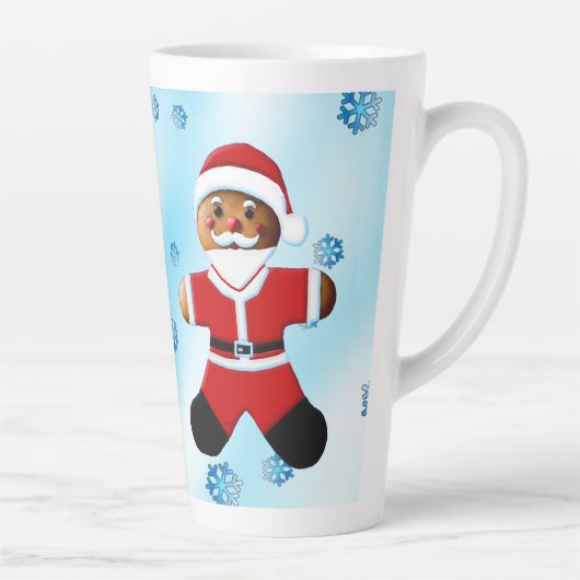 Santa Gingerbread Man Milchtasse (Rechts)