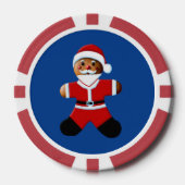 Santa Gingerbread Man Pokerchips (Vorderseite)