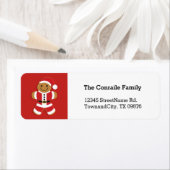 Santa Gingerbread Man | Rücksendeadresse (Insitu)