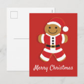 Santa Gingerbread Mann Weihnachten (Vorne/Hinten)