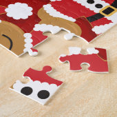 Santa Gingerbrot Weihnachten Puzzle (Seite)