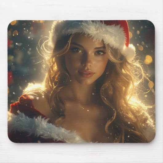 Santa Girl Mousepad (Vorne)