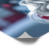 Santa Girl Poster (Ecke)