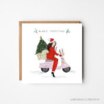 Santa girl, Weihnachten,<br><div class="desc">Santa Girl,  Mode-Sketch von Meghaillustration!</div>