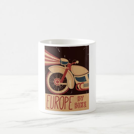 Santa Giulia Beach Vintages französisches Reisepla Kaffeetasse (Mittel)
