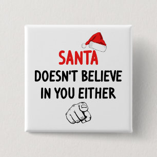 Santa glaubt nicht button