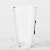 Santa Gnom Bierglas Glas (Rechts)